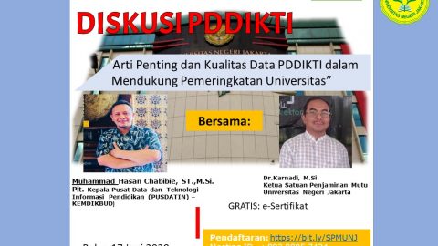 Arti Penting dan Kualitas Data PDDIKTI dalam Mendukung Pemeringkatan Universitas
