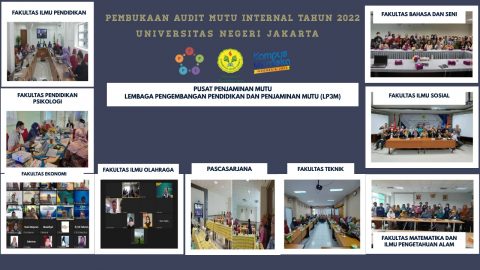 Semarak Pembukaan Audit Mutu Internal (AMI) di Universitas Negeri Jakarta Tahun 2022